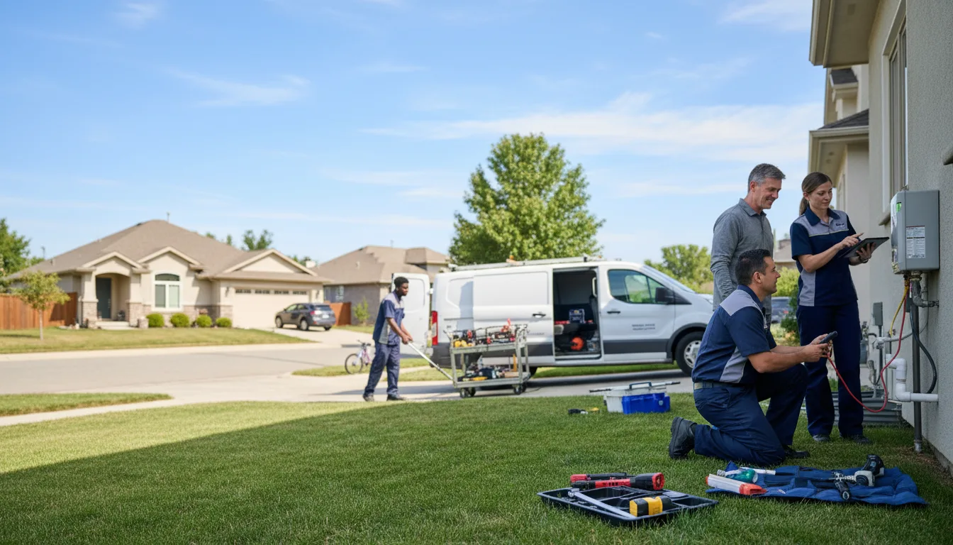 Tankless water heater service in Cherryville, PA